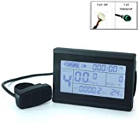 Ebike 24V 36V 48V Pantalla KT-LCD3 Medidor de Pantalla LCD para modificación de Bicicleta